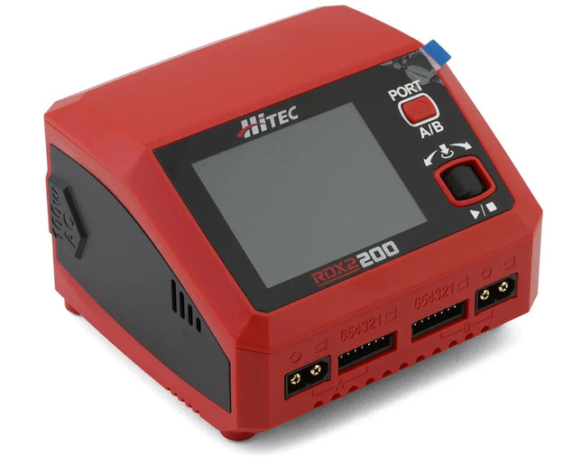 Hitec RDX2 200 Dual Smart LiPo Battery Balance Charger 6S/10A/DC-200W/AC-100W