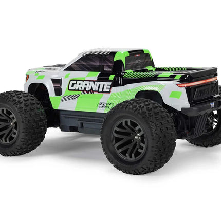 Arrma Granite Mega 665 1/10 4WD Electric Monster Truck Green w/SLT2 2.4GHz Radio