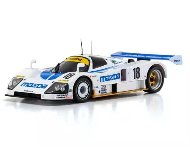 Kyosho MR-04 RWD Mini-Z Readyset w/1991 Mazda 787B LM Body (White/Blue) 32361MA