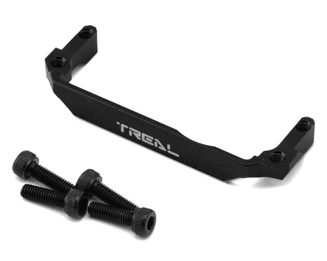 Treal Hobby Aluminum Servo Reinforcement Bracket Traxxas Mini Maxx/ XRT Black