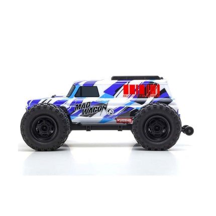 Kyosho KB10 Mad Wagon VE 1/10 Scale ReadySet Electric 4WD Truck Blue KYO34701T2