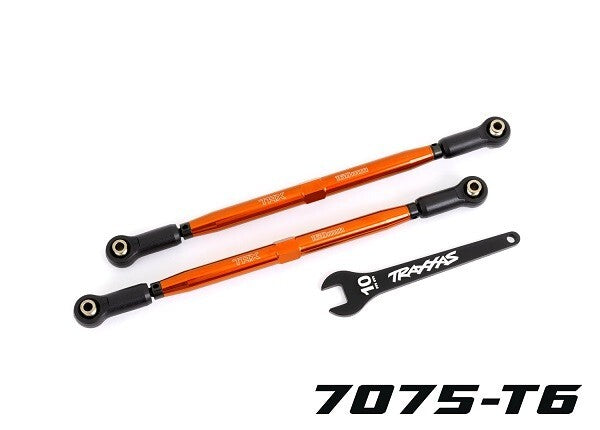 Traxxas Toe Links Front TUBES Orange-Anodized TRA7897ORNG Brand New!!