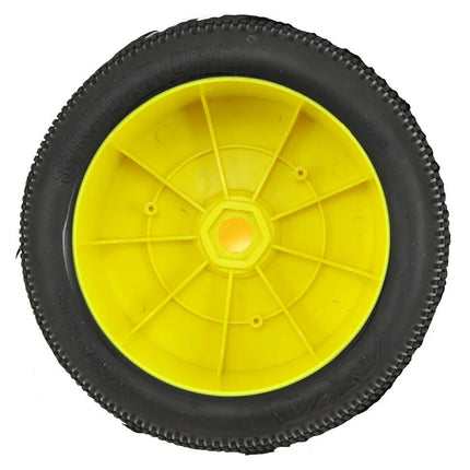 AKA EVO Gridiron 1/8 Truggy Pre-Mounted Tires (Yellow) (Medium - Long Wear)