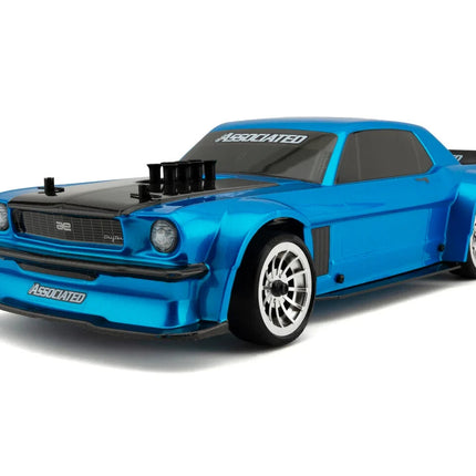 Team Associated DC10 RTR 1/10 Electric Brushless RWD Drift Car Combo (Blue)