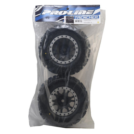 Pro-Line Trencher Pro-Loc Pre-Mounted All Terrain Tires (MX43)