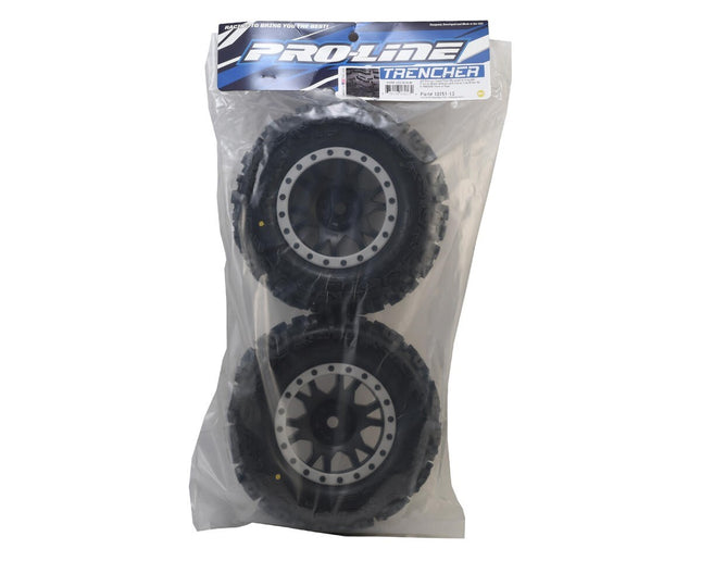 Pro-Line Trencher Pro-Loc Pre-Mounted All Terrain Tires (MX43)