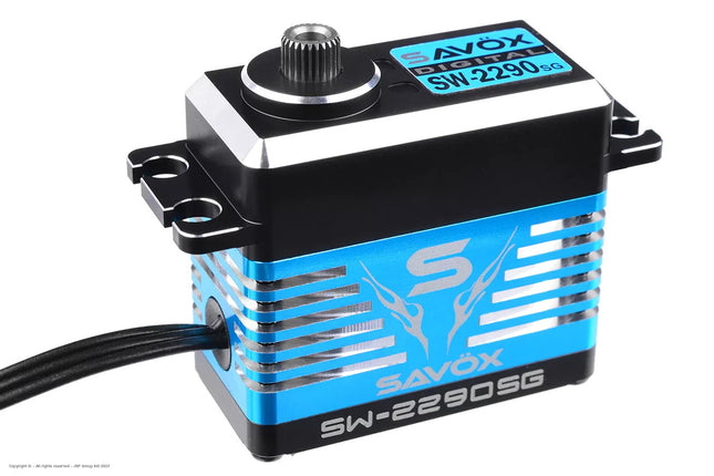 Savox SW2290SG Digital High Voltage Brushless Motor Waterproof Steel Gear Servo