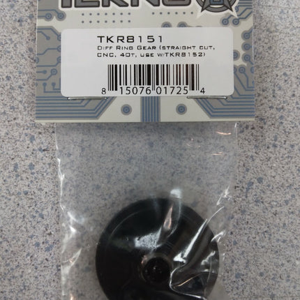 Tekno RC EB48.4 Differential Ring Gear 40T TKR8151 New!!