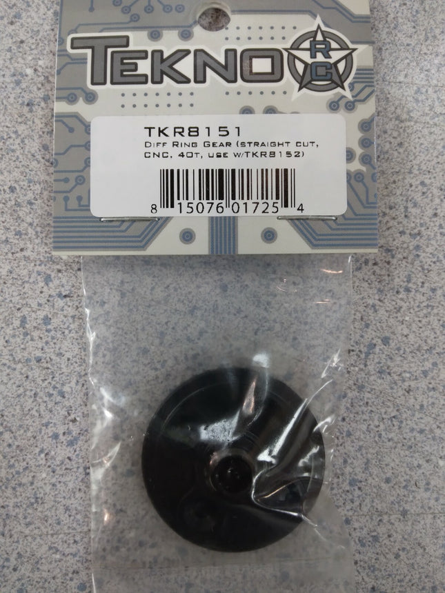 Tekno RC EB48.4 Differential Ring Gear 40T TKR8151 New!!