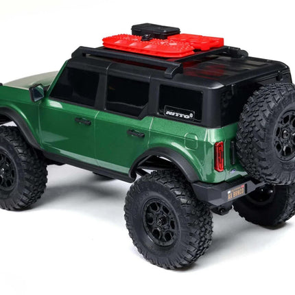 Axial SCX24 Ford Bronco 4X4 RTR Brushed Rock Crawler Battery/Charger Green