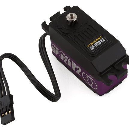 Yokomo SP-02D V2 RWD Digital Low Profile Drift Servo (Purple) YOKSP-02DV2P