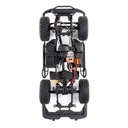 Axial 1/10 SCX10 III Base Camp 4X4 Rock Crawler Brushed RTR, Gray AXI1375T2