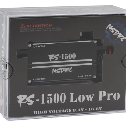 No Superior Designs RC RS1500 1/5 Waterproof Brushless Low Profile Servo (HV) 