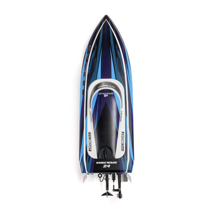 Pro Boat Sonicwake 24" Self-Righting Brushless w/Batt/Charger RTR Blue PRB1992T2