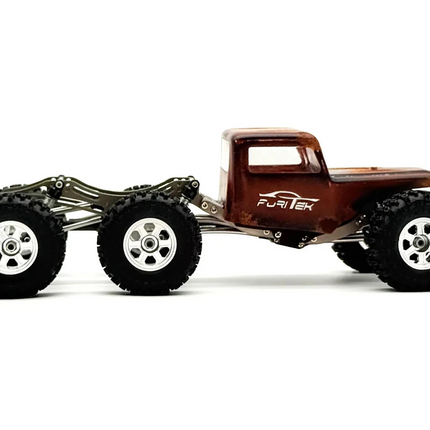 Furitek FUR2816 Rogue 6X6 ARTR 1/30 Brushless Micro Crawler (Brown) FTK-FUR-2816