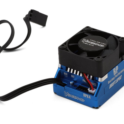 Yokomo BL-RPX4 Competition Sensored Brushless 1/10 Drift Spec ESC (Blue)