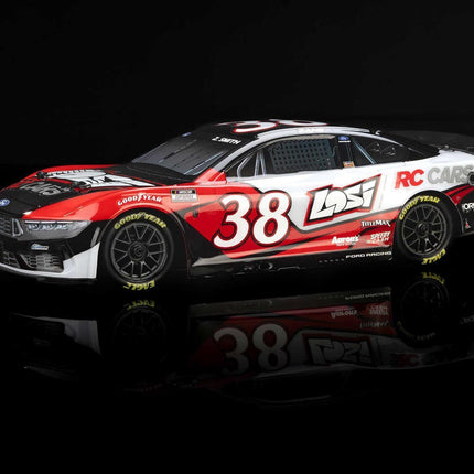 Losi NASCAR #38 Ford Mustang 1/12 2S AWD RTR On-Road Car (Zane Smith) 
