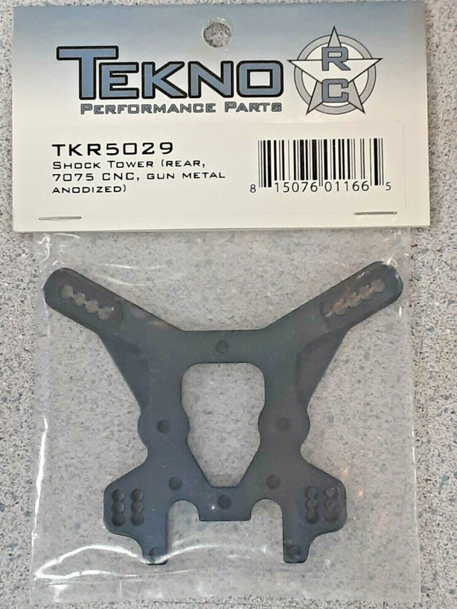 Tekno RC TKR5029 Rear CNC Shock Tower (Gun Metal) Brand New!!