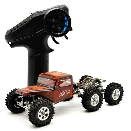 Furitek FUR2816 Rogue 6X6 ARTR 1/30 Brushless Micro Crawler (Brown) FTK-FUR-2816