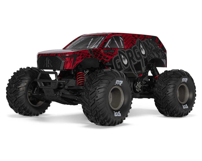 Arrma Gorgon 223S 1/10 RTR Brushless 2WD Monster Truck (Red) ARA3530T2