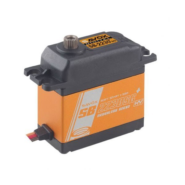 Savox High Voltage Brushless Digital Servo (Tall) with Soft Start