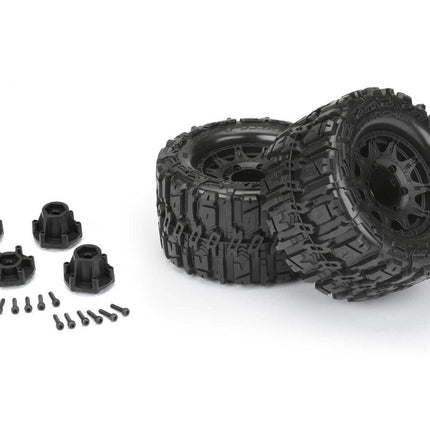 Pro-Line 1/10 Trencher HP BELTED F/R 2.8" MT Tires MTD 12mm/14mm Blk Raid