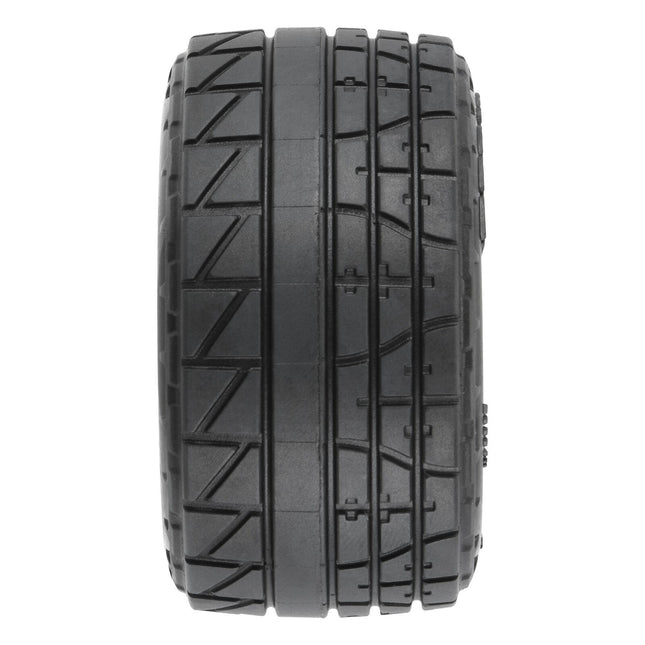 Pro-Line 1/18 Menace F/R Street Tires MTD 12mm Black Raid (4): Granite GROM