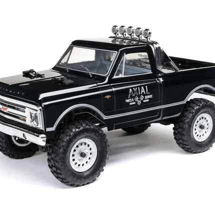 Axial SCX24 1967 Chevrolet C10 1/24 4WD RTR Mini Crawler Black AXI00001V2T4