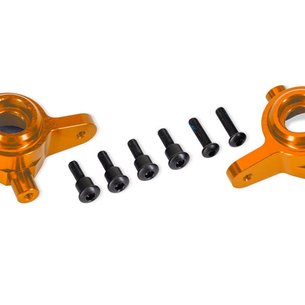 Traxxas 9064-ORNG Aluminum Orange Steering Blocks (L&R) TRA9064ORNG