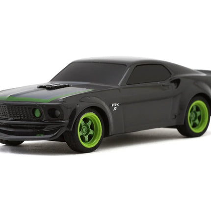 HPI Nano-TTR 1969 Ford Mustang 1/64 RTR-X Electric 2WD Micro Touring RC Car Gray