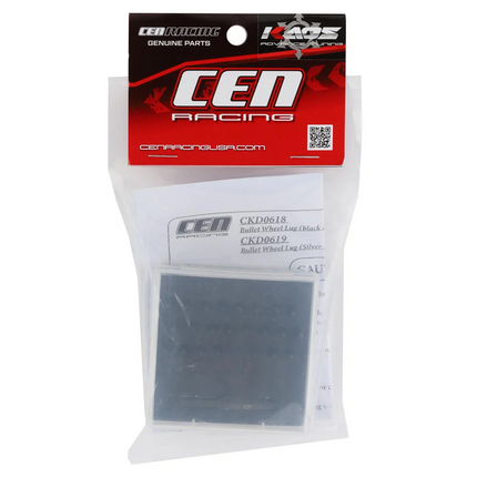 CEN CKD0618 Ford F250 KG1 Bullet Wheel Lugs Black Chrome (24) 2mm studs w/Tool