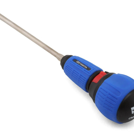 Tamiya Ratcheting Screwdriver PRO Set w/3.5mm Long Phillips Hex Bit TAM74152