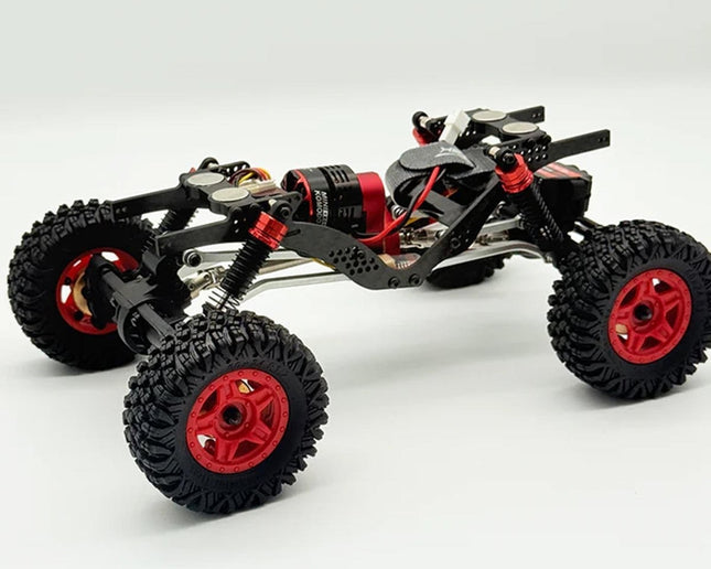 Furitek Terra Comp 1/18 RTR Brushless Micro Rock Crawler (Orange) FUR-2725