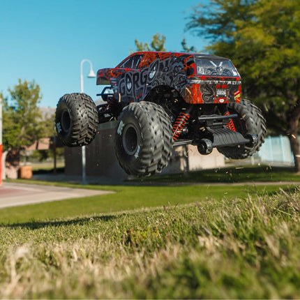 Arrma Gorgon 223S 1/10 RTR Brushless 2WD Monster Truck (Red) ARA3530T2