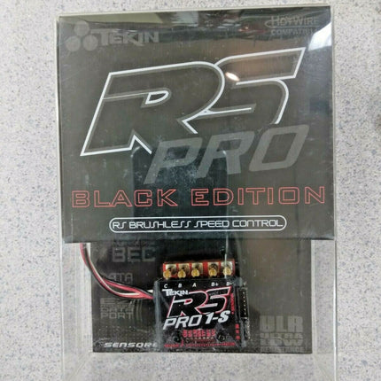 Tekin RS Pro Black Edition BL 1S 1/12 Sensored/Sensorless Brushless ESC TT1161