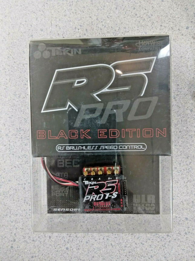 Tekin RS Pro Black Edition BL 1S 1/12 Sensored/Sensorless Brushless ESC TT1161