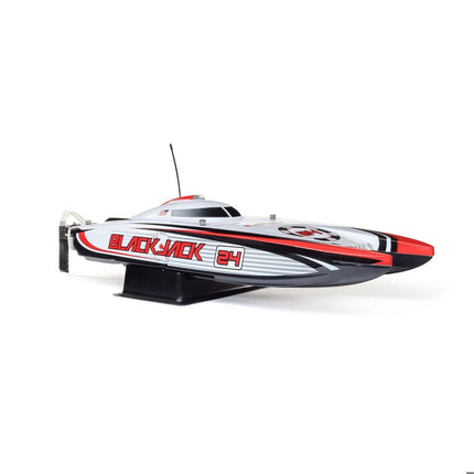 Pro Boat Blackjack 24" V2 Catamaran Brushless RTR Electric Boat (Vegas Offshore)