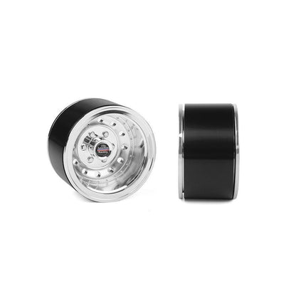 RC4WD American Racing 1.9" Outlaw II Deep Dish Beadlock Wheels Chrome RC4ZW0088