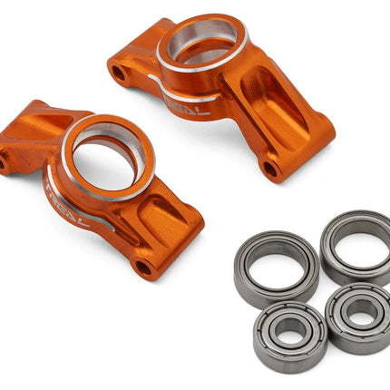 Treal Hobby Aluminum Rear Hubs Traxxas Mini Maxx/Mini XRT Orange