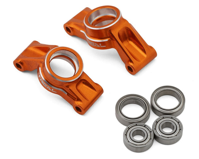 Treal Hobby Aluminum Rear Hubs Traxxas Mini Maxx/Mini XRT Orange