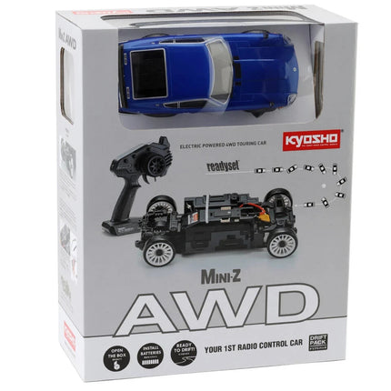 Kyosho MA-020 AWD Mini-Z Sports ReadySet w/Nissan Fairlady 240ZG Body Blue