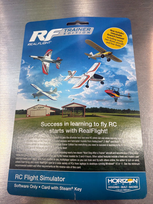 RealFlight Trainer Edition RC Flight Sim Software Only