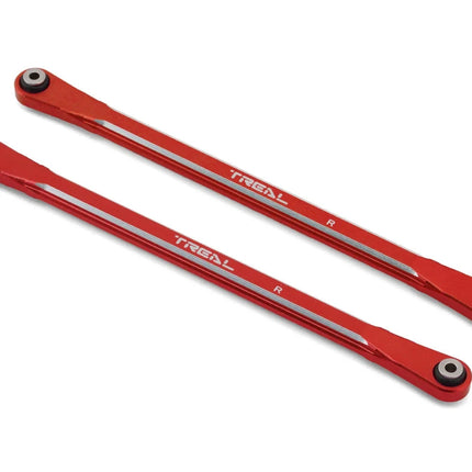 Treal Hobby Aluminum Rear Suspension Camber Links for Traxxas Sledge (Red) (2)