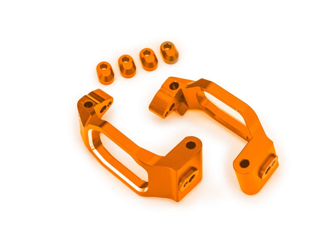 Traxxas 10232-ORNG Aluminum Orange Caster Blocks (L&R) TRA10232ORNG