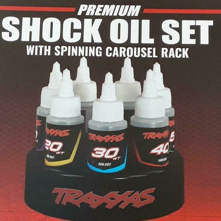 Traxxas 5038X Premium Shock Oil Set w/Carousel Rack Brand New!!