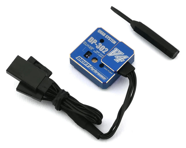 Yokomo DP-302V4 Drift Steering Gyro (Blue) YOKDPP-302V4BL