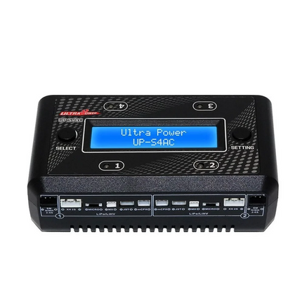 UltraPower UPTUPS4AC 2S LiPo LiHV Four Channels AC & DC Charger