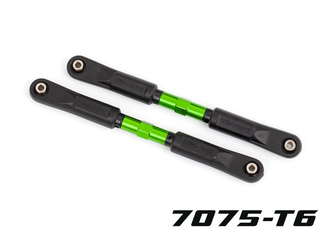 Traxxas 9547G Sledge Aluminum Front Camber Link Tubes Green TRA9547G