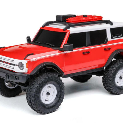 Axial SCX24 Ford Bronco 4X4 RTR Brushed Rock Crawler Battery/Charger Heritage