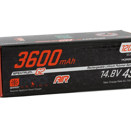 Spektrum RC 4S Smart G2 Pro Air LiPo 120C Battery Pack 14.8V/3600mAh w/IC3